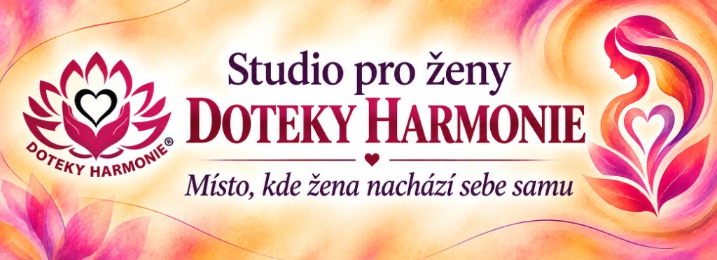 Teplá grafika studia Doteky Harmonie
