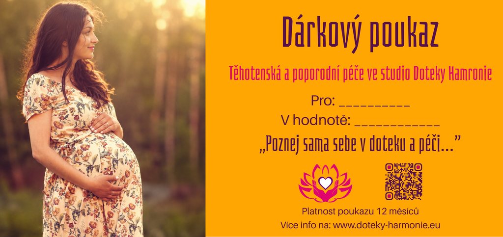 Dárkový poukaz: těhotenská a poporodní péče